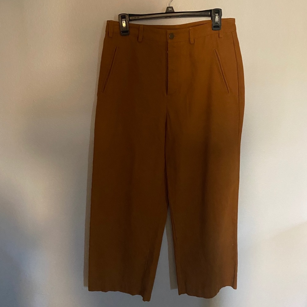 Brown Straight Legged Pants